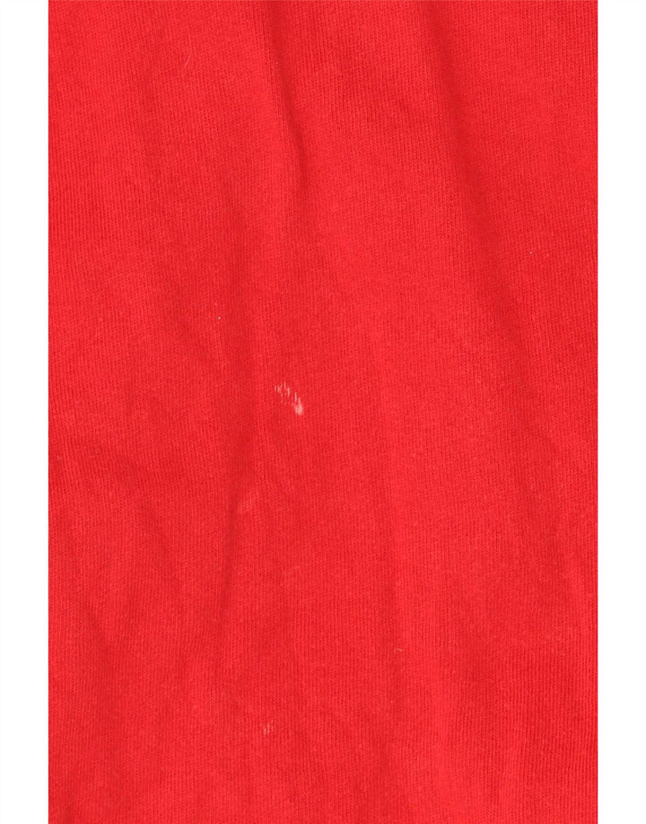 Gap Pull à capuche zippé graphique pour garçon 11-12 ans Rouge moyen