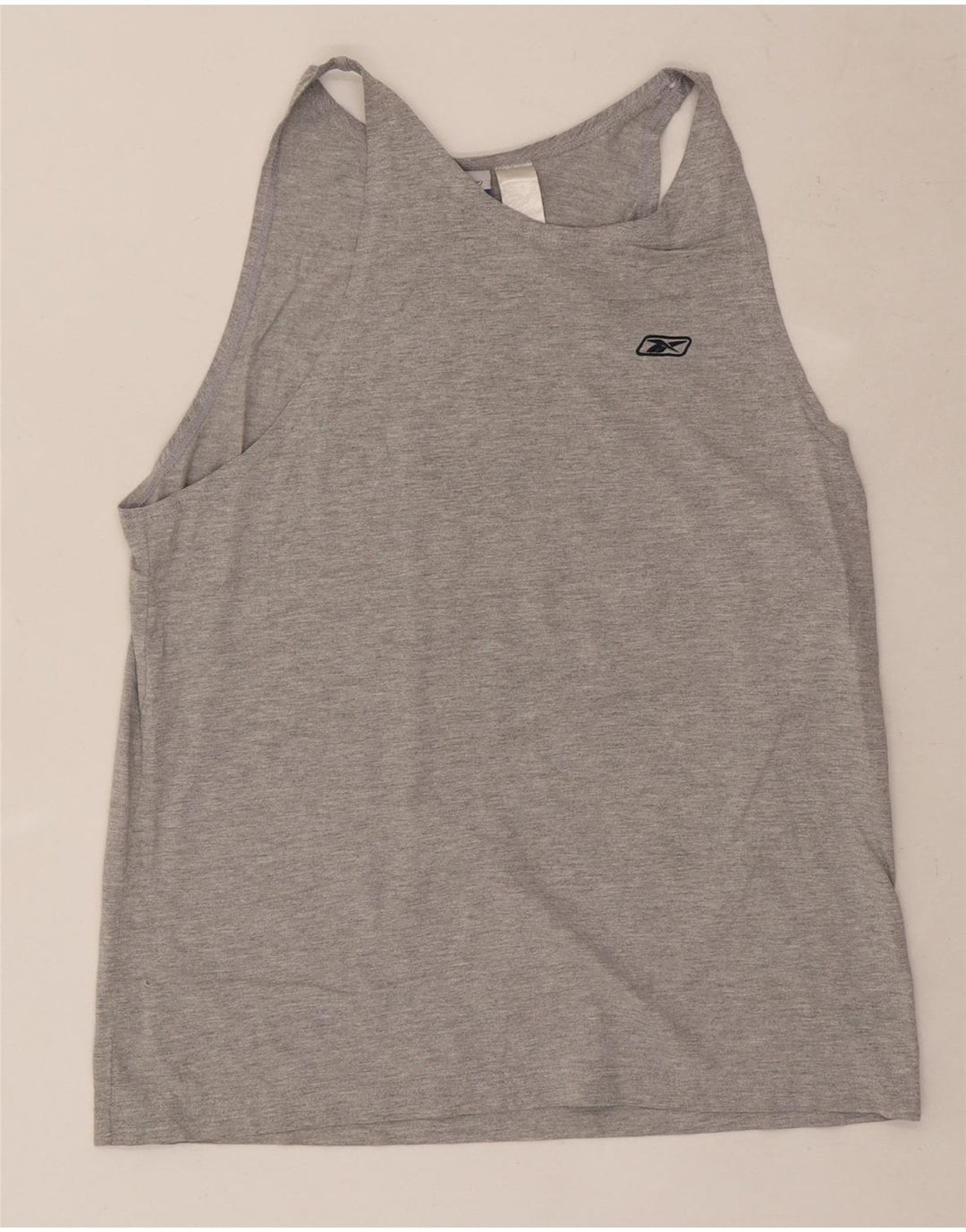 Reebok Débardeur Homme Gris Moyen Flecked Cotton