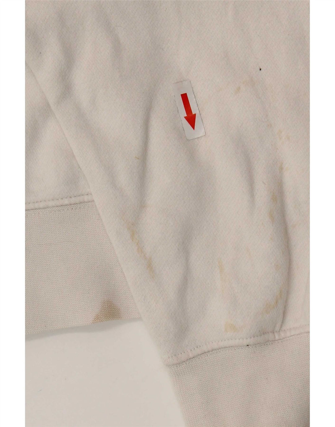 Nike Sweat-shirt pour homme en coton blanc Taille S