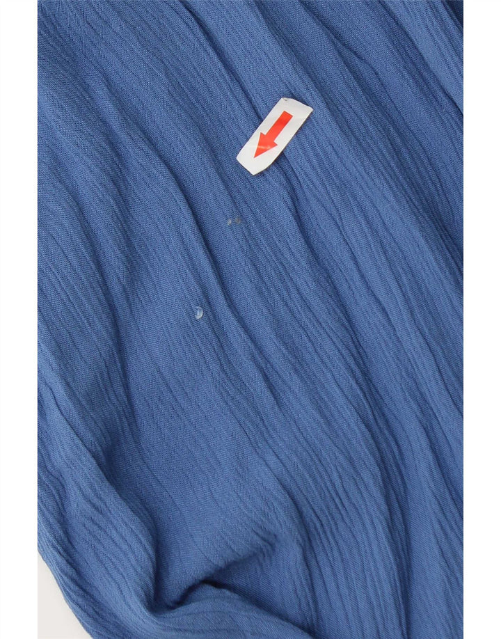 Marks & Spencer Short Femme UK12 Medium W30 Bleu Viscose