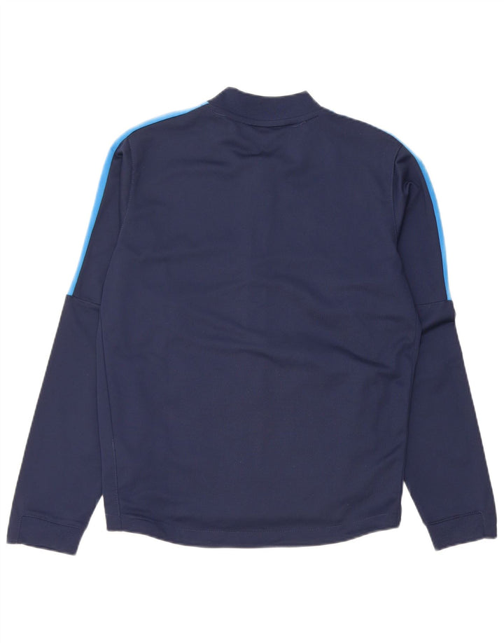 NIKE Veste de survêtement Dri Fit pour garçon 12-13 ans Bleu marine Taille L