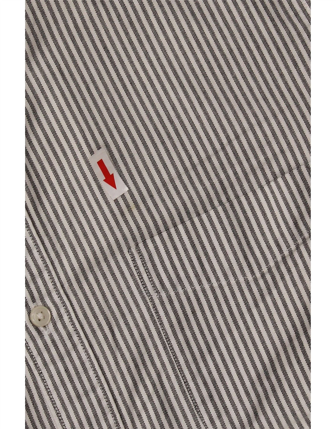 J. CREW Chemise Oxford Slim Fit Homme en Coton à Rayures Gris Moyen