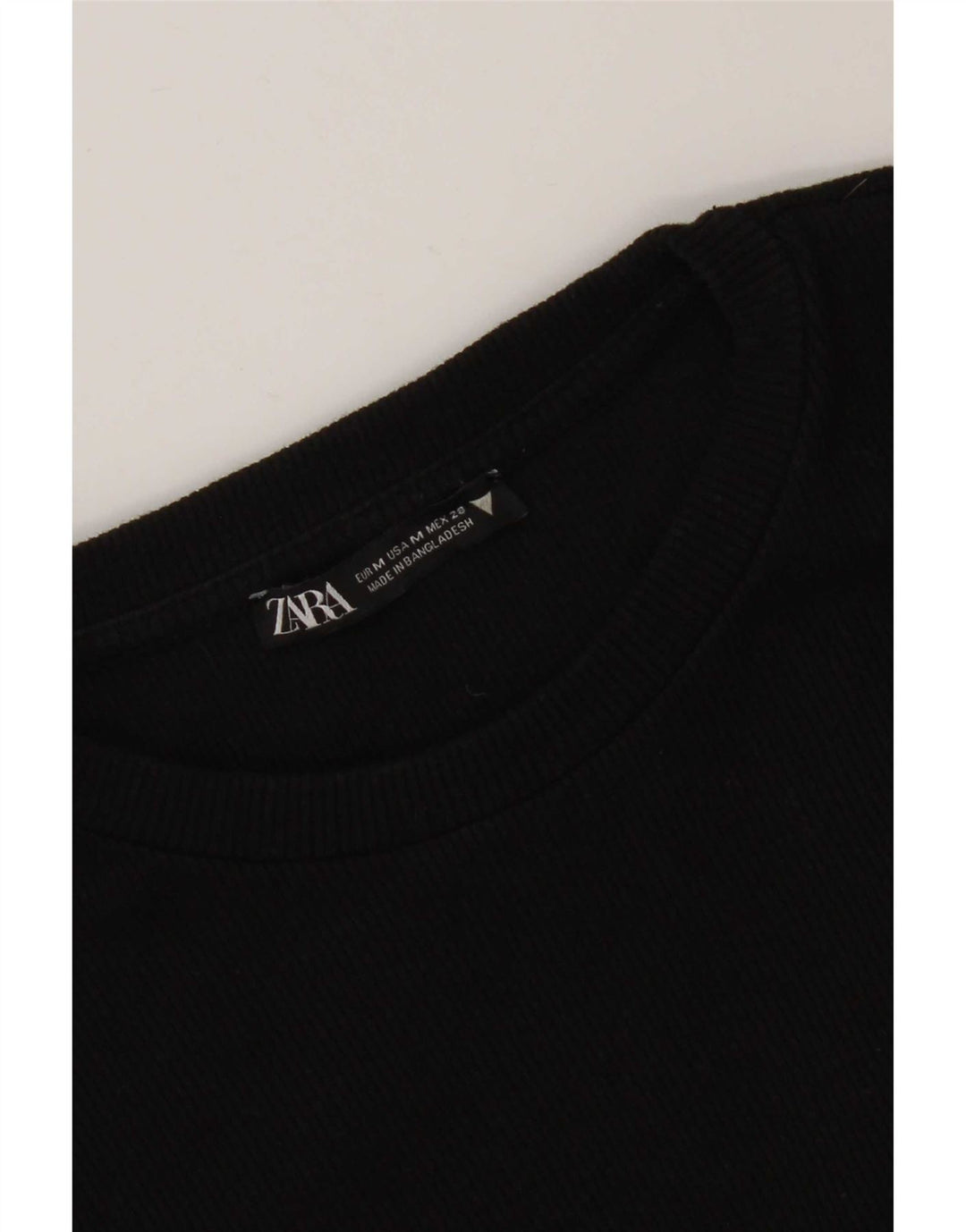 Zara Robe pull pour femme UK 12 Noir moyen