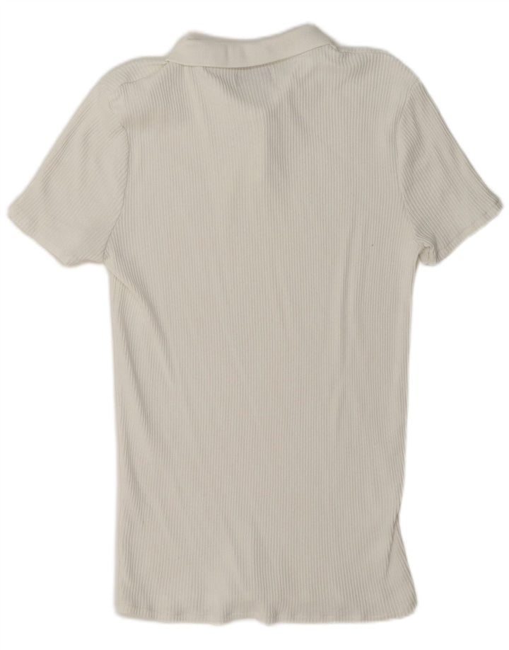 Polo Homme Zara XL Blanc
