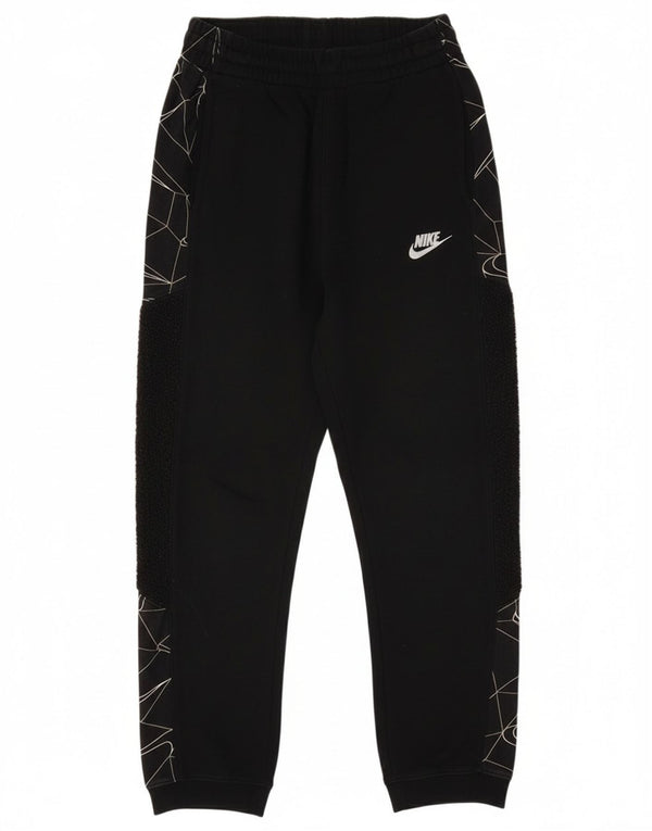 Nike Pantalon de survêtement pour garçon 12-13 ans Grand Noir Géométrique
