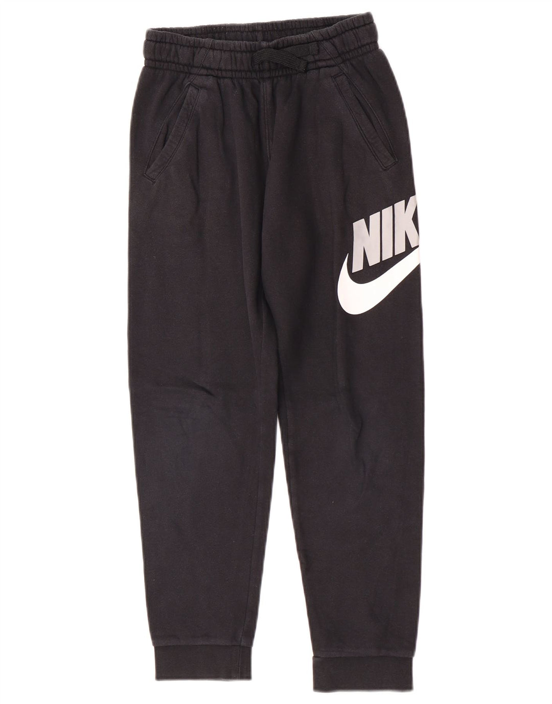 Nike Pantalon de survêtement graphique pour garçon 10-11 ans Noir moyen