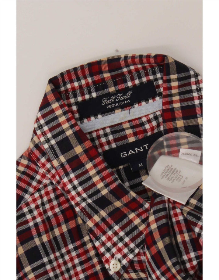 Gant Chemise Regular Fit En Flanelle Coton À Carreaux Multicolore Moyen Homme