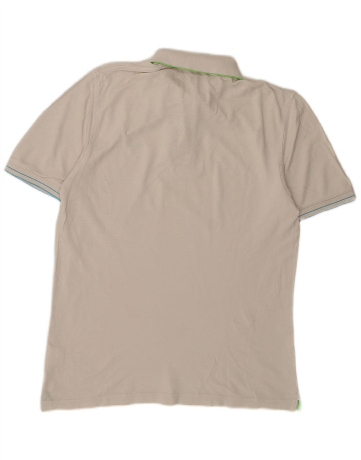 Sun68 Polo Homme Petit Blanc Coton