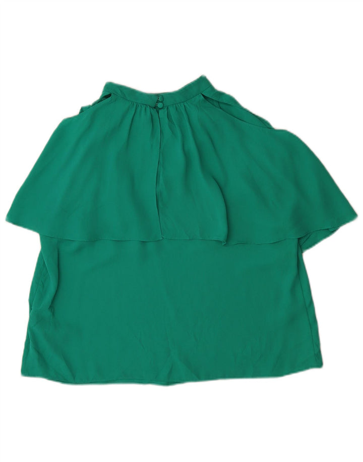 Coast Haut à épaules dénudées pour femme UK 16 Large Vert Polyester