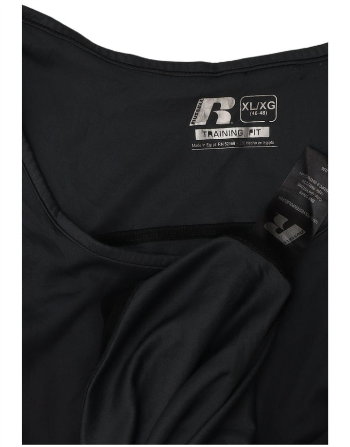 RUSSELL ATHLETIC Débardeur Homme UK 46/48 XL Noir Polyester