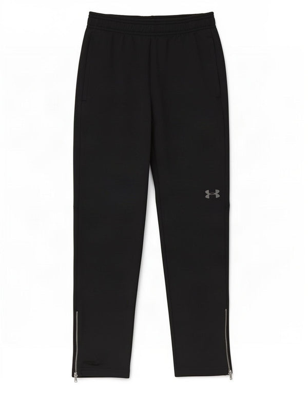 Under Armour Pantalon de Survêtement Garçon 9-10 ans Noir Moyen Polyester