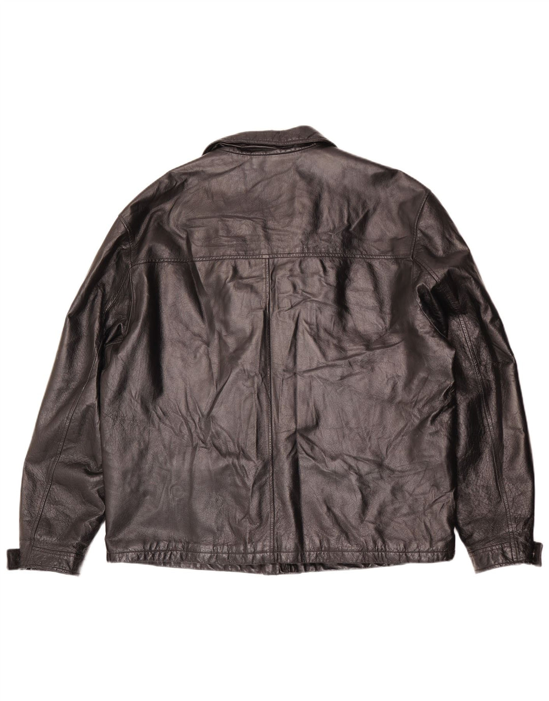 La Pelle Veste en cuir pour homme IT 58 4XL Noir