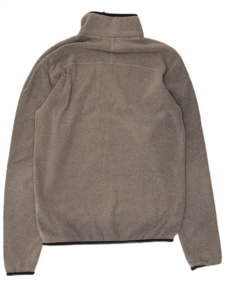The North Face Pull polaire à col zippé pour homme XS Gris Polyester