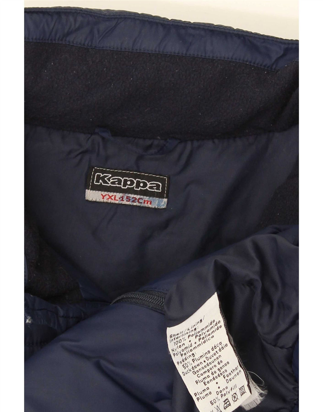 Kappa Veste matelassée garçon 13-14 ans XL Bleu Marine Nylon
