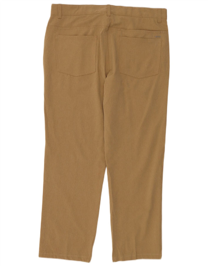 IZOD Pantalon décontracté droit homme W36 L30 Beige Polyester