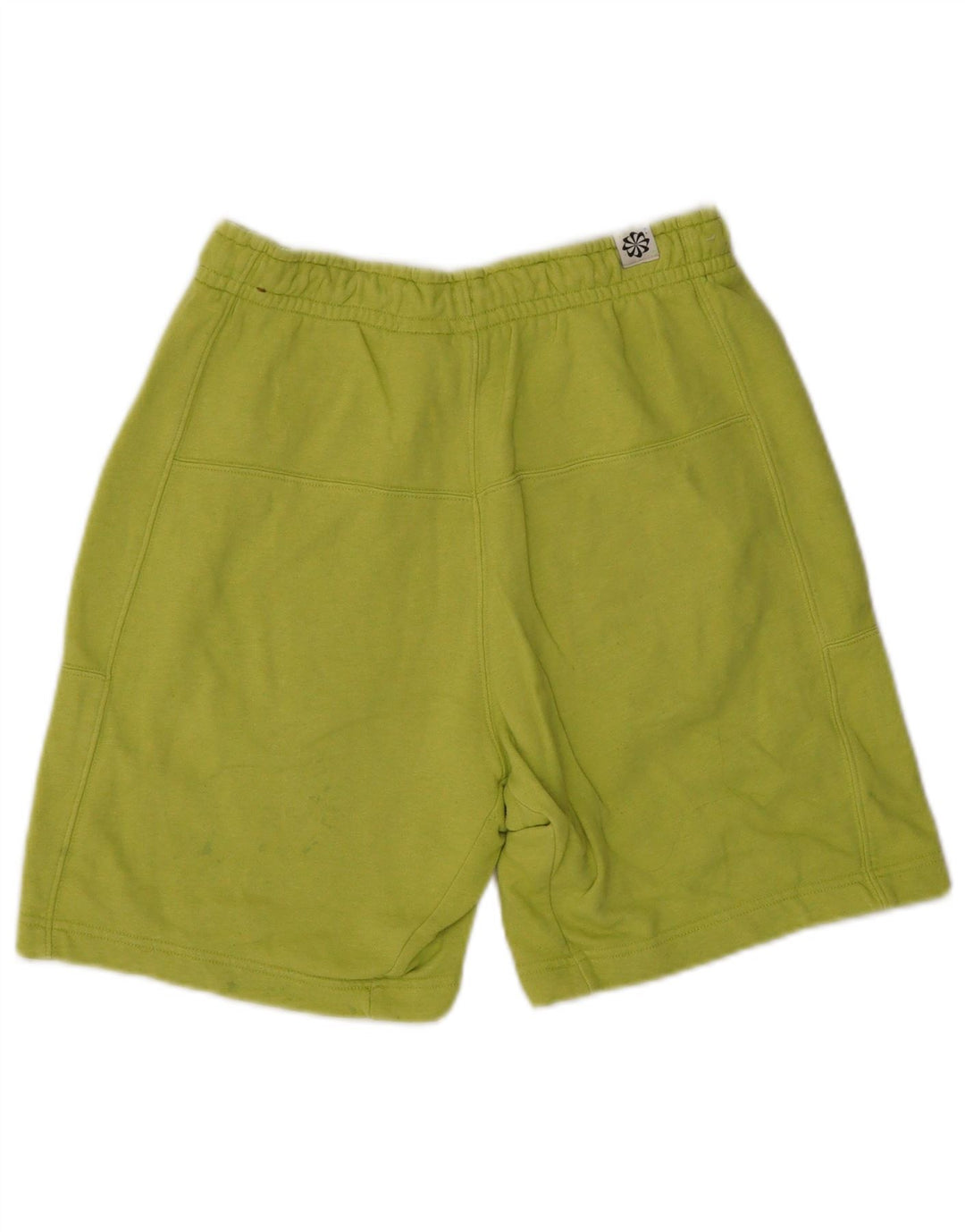 Short de sport Nike pour hommes, petit, vert, coton
