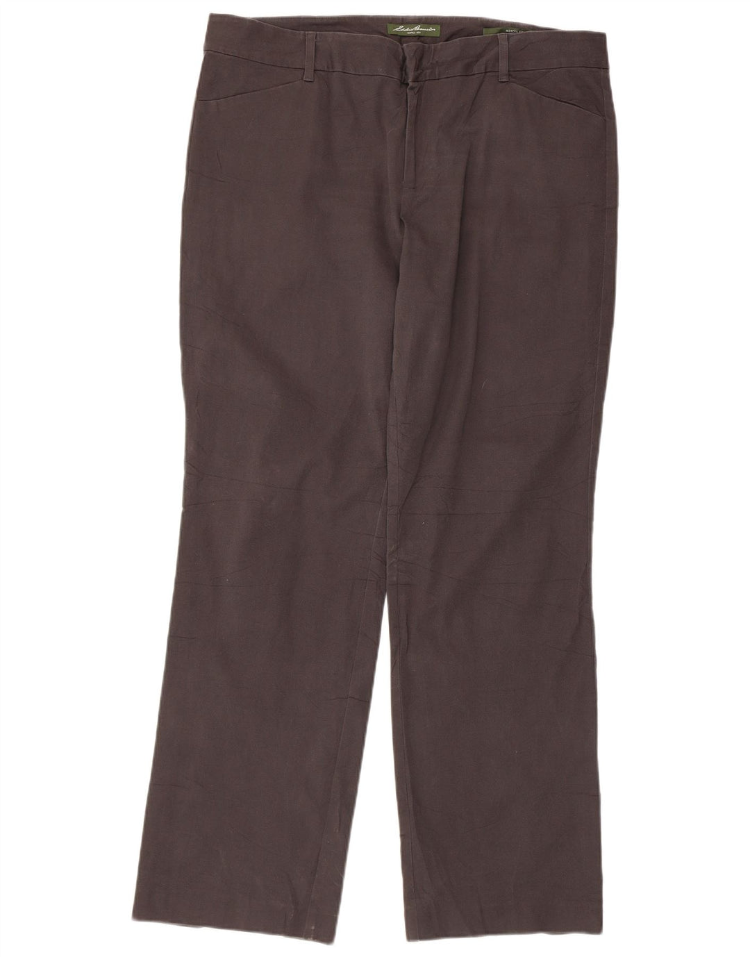 EDDIE BAUER Pantalon décontracté Mercer Fit pour femme US 14 XL W38 L31 Gris