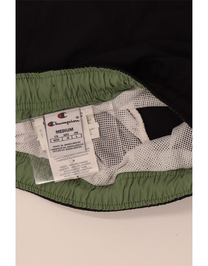 Champion Maillot De Bain Homme Noir Moyen Polyamide