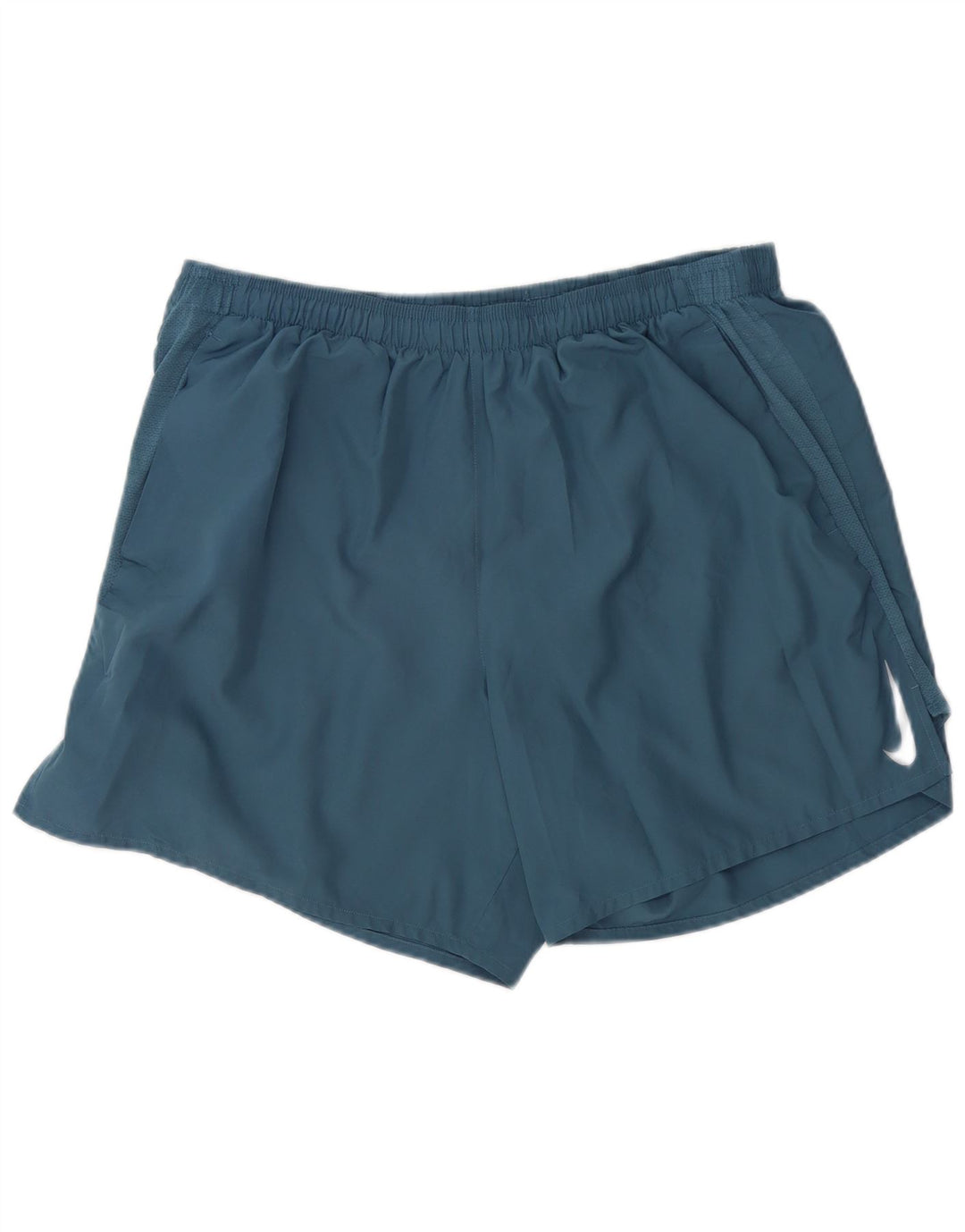 Nike Short de sport Dri Fit pour homme 2XL Bleu Polyester