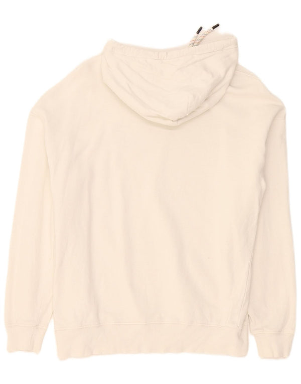 Lee Pull à Capuche Graphique Homme Blanc Petit