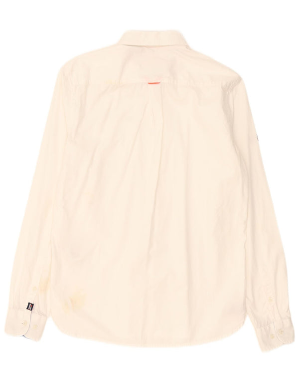 Superdry Chemise Homme Petit Blanc Coton