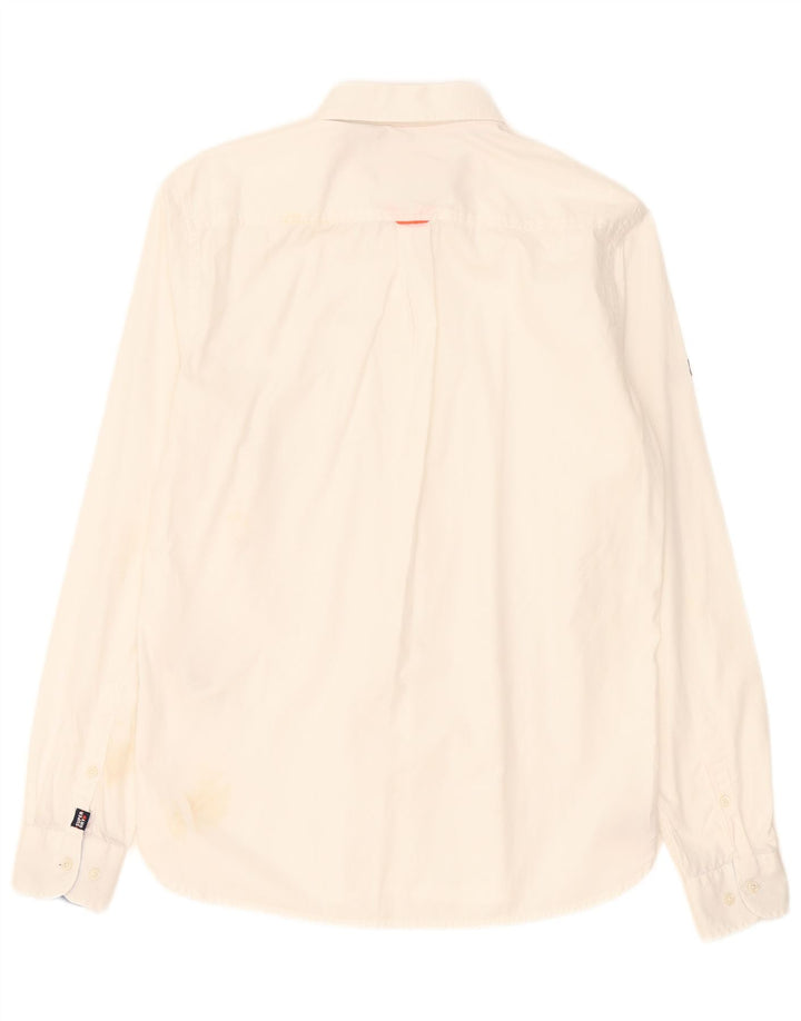 Superdry Chemise Homme Petit Blanc Coton