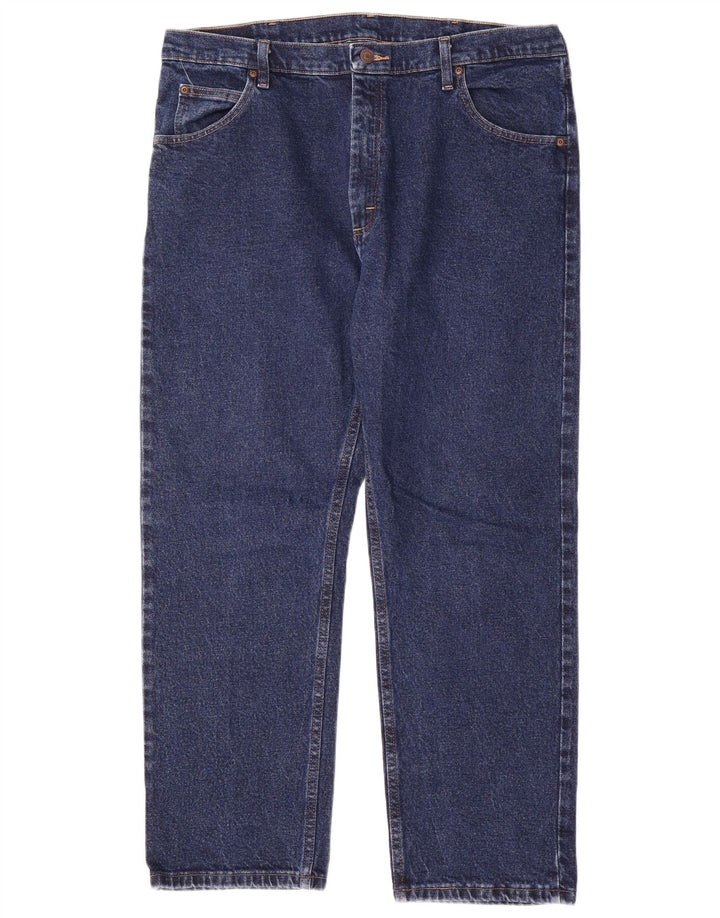 Wrangler Jean droit homme W38 L29 bleu coton