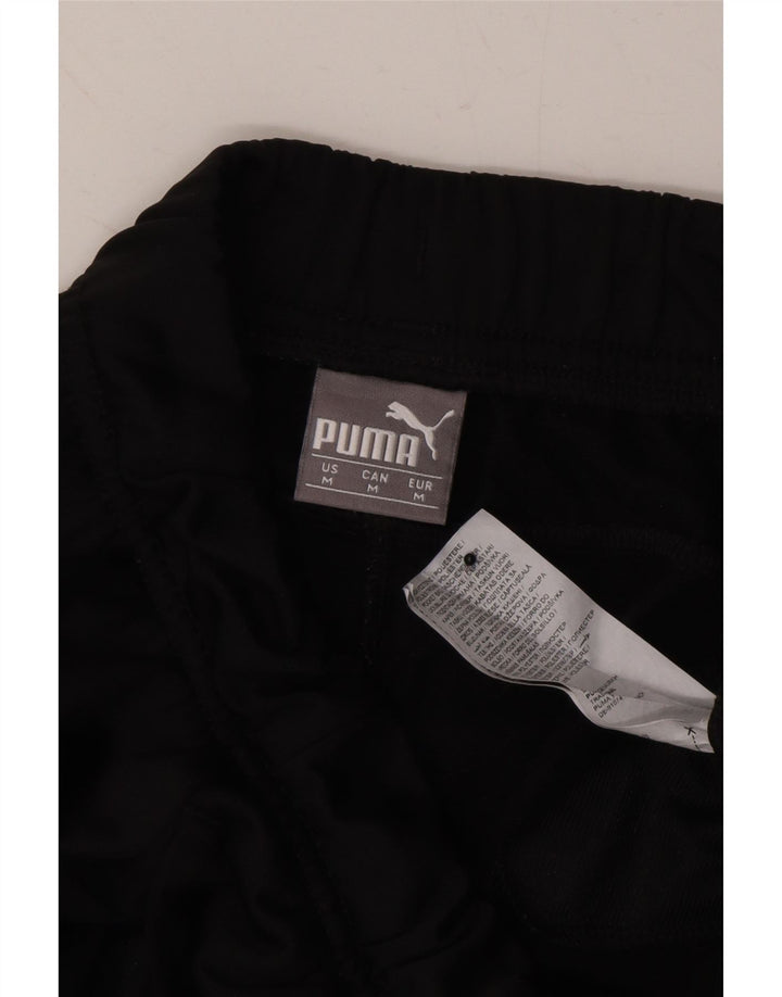 PUMA Mens Tracksuit Trousers Joggers Medium Black Polyester Vintage Puma and Second-Hand Puma from Messina Hembry 