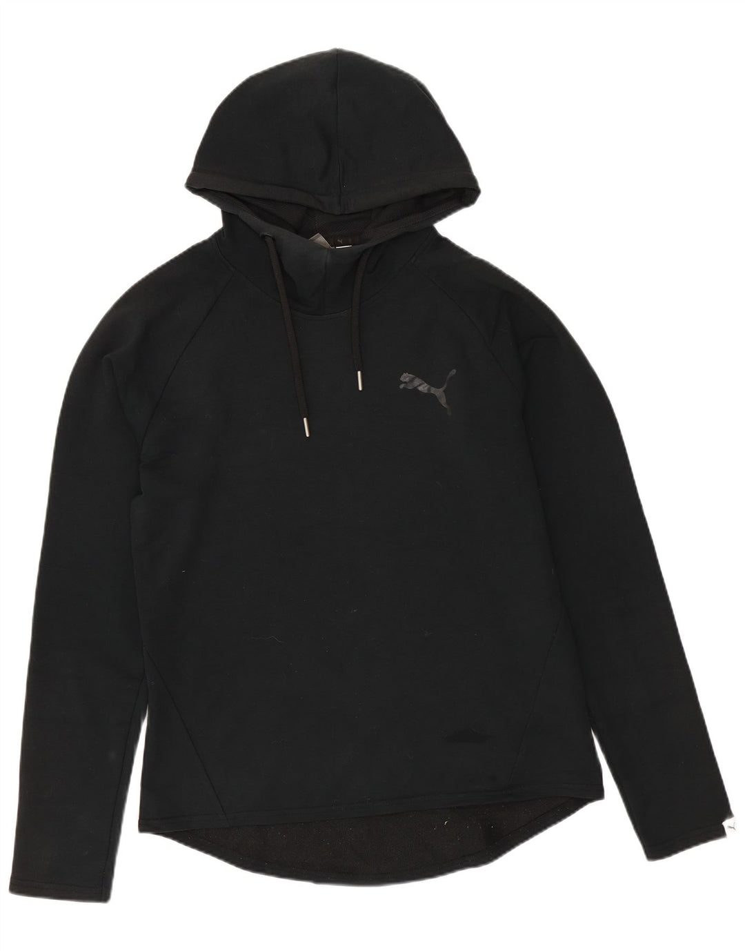 PUMA Sweat à capuche pour femme UK 10 Small Noir Coton