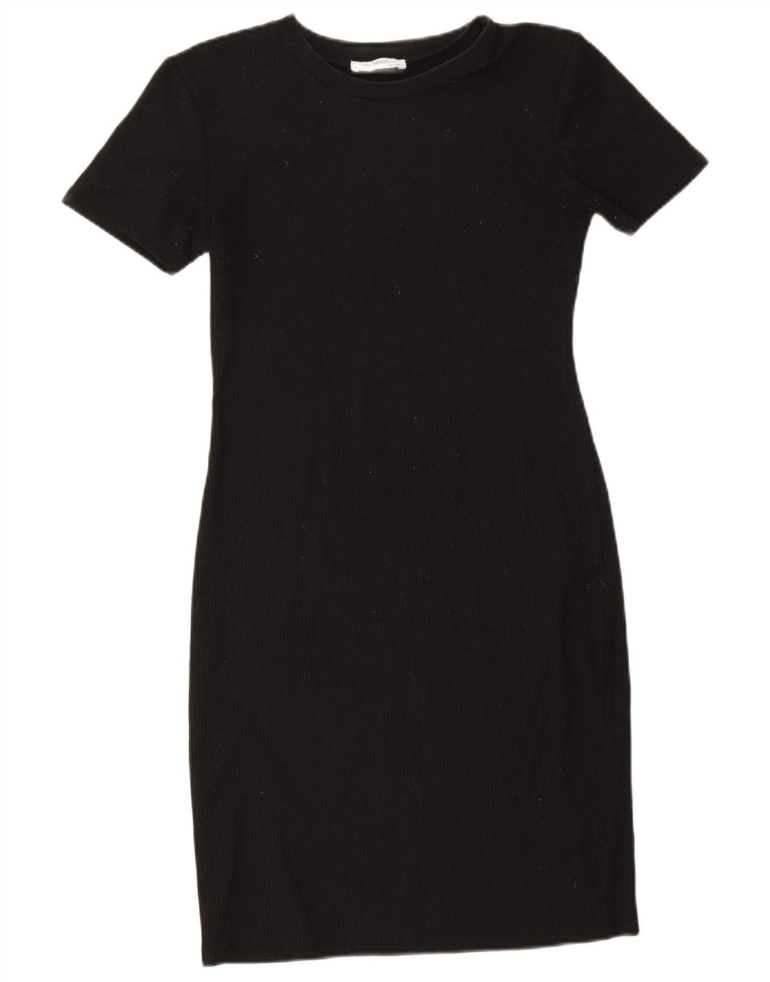 Robe fourreau Trafaluc Zara Femme UK 12 Polyester Noir Moyen