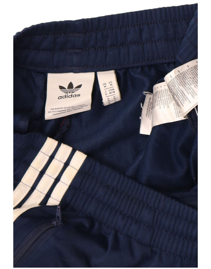 Adidas Pantalon de survêtement pour homme UK 14 Bleu marine moyen Polyester