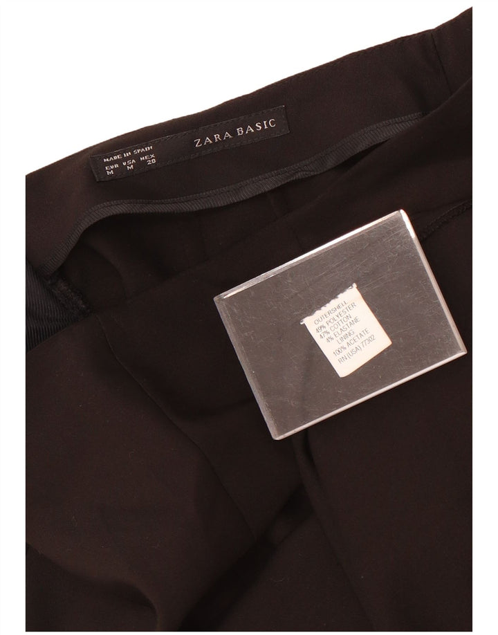 Jupe Crayon Femme Zara Medium W28 Noir Polyester