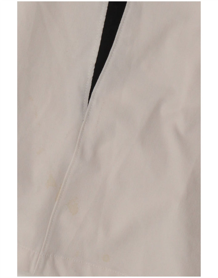 Nike Short de Sport Dri Fit Homme Blanc Moyen Colorblock