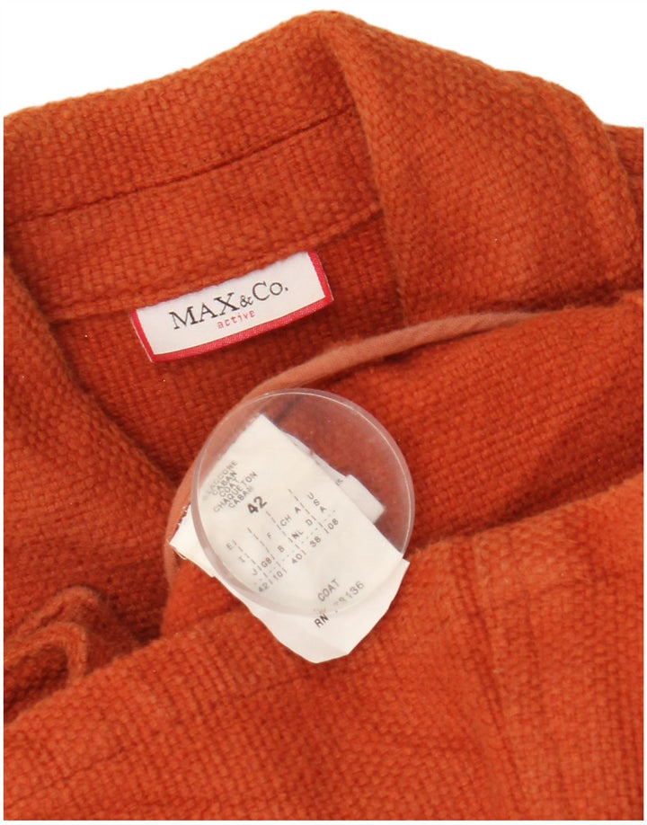 Max & Co. Caban femme UK 10 Petit coton orange