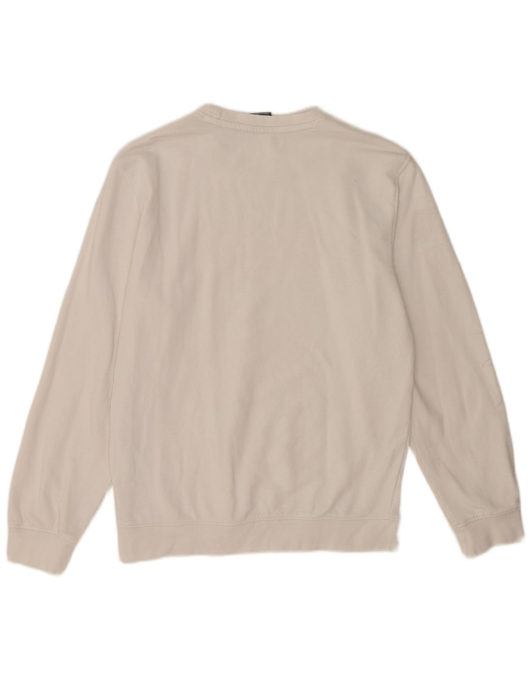 Champion Sweat-shirt coupe classique pour femme UK 14 en coton blanc moyen