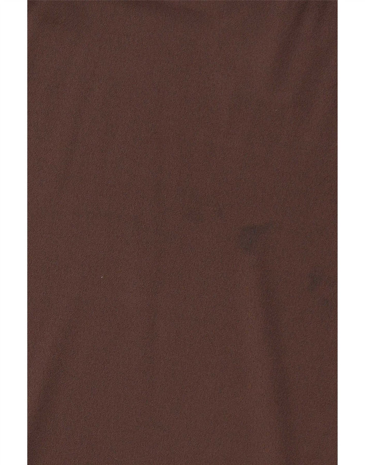 Sportmax Jupe longue pour femme Medium W28 Marron Viscose