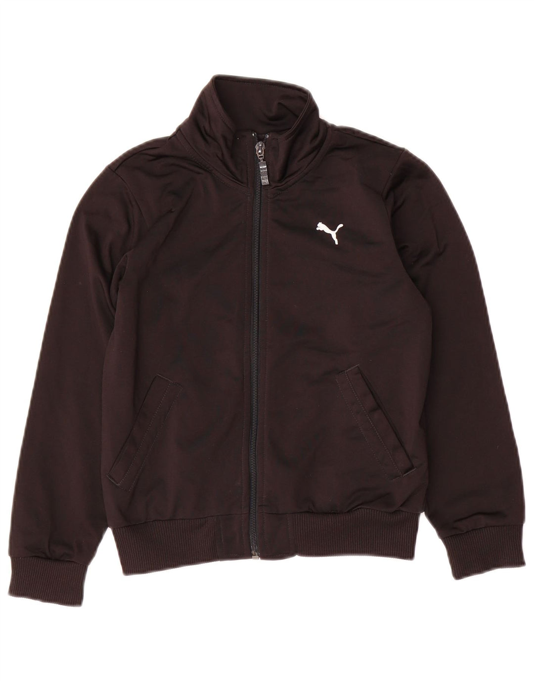 PUMA Veste de survêtement graphique pour garçon 7-8 ans Noir