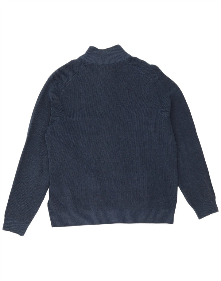 Marks & Spencer Pull Cardigan Homme XL Bleu Marine Polyester