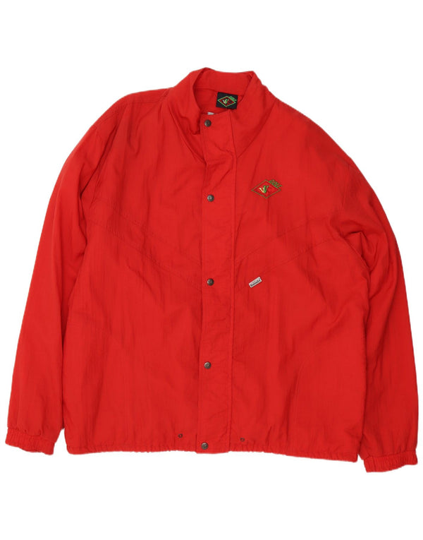 Sympatex Veste Bomber Coupe Ample pour Homme UK 42 XL Rouge Polyamide