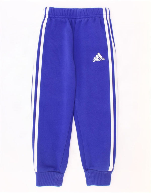 Pantalon de survêtement Adidas bébé garçon Joggers 18-24 mois bleu coton
