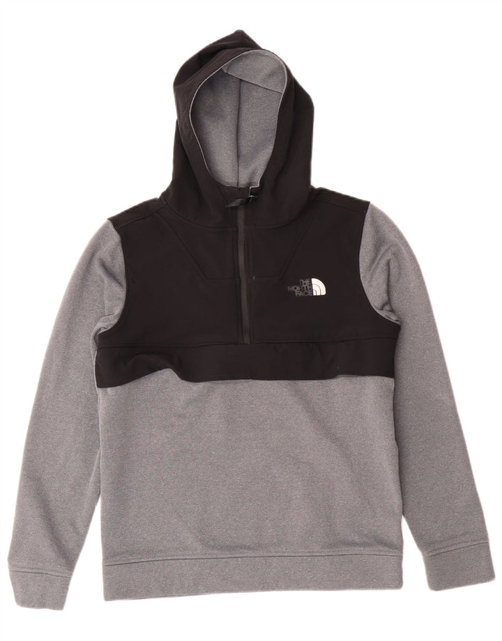 THE NORTH FACE Pull à capuche zippé pour garçon 14-15 ans XL Gris Colorblock