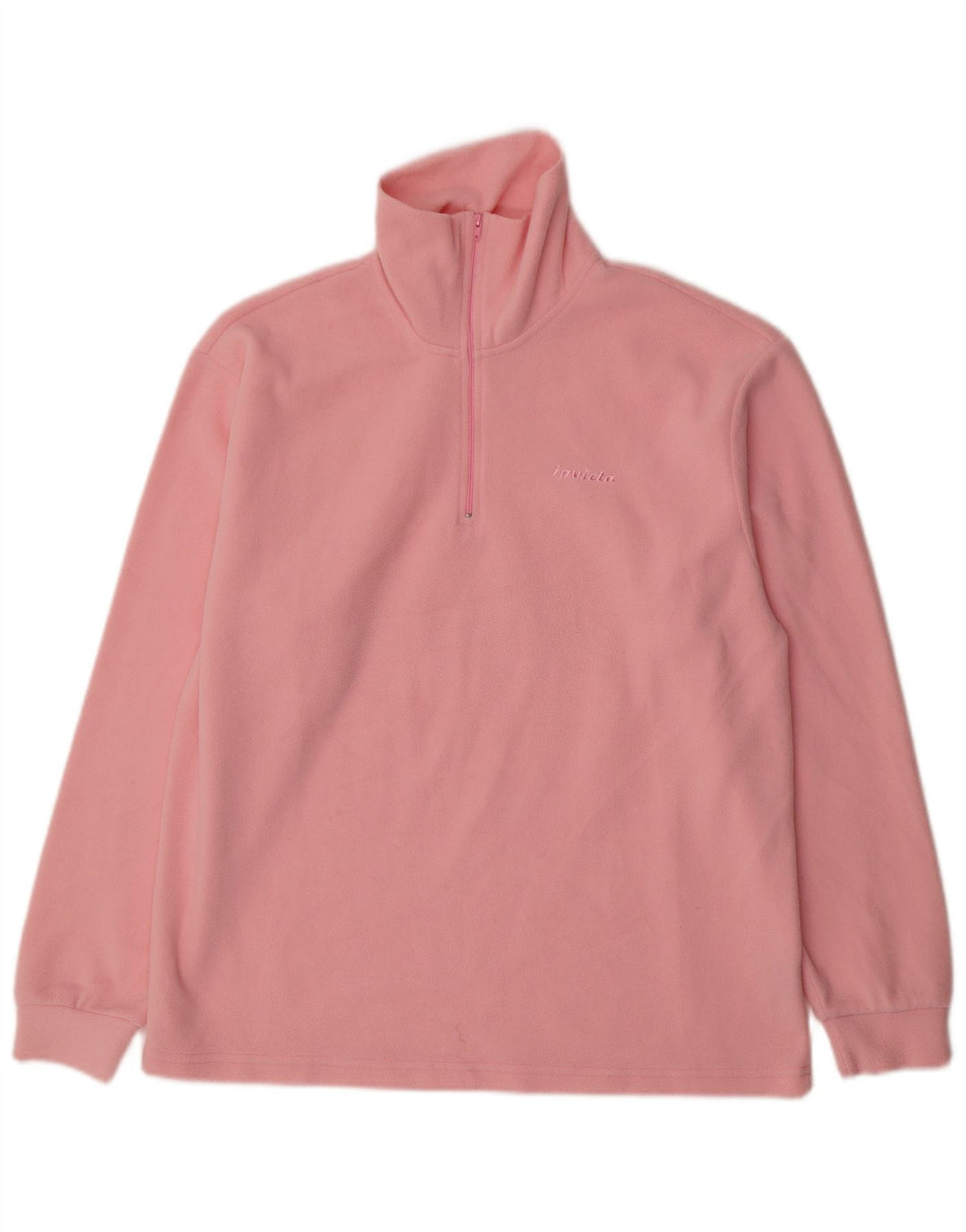 INVICTA Pull polaire à col zippé pour femme UK 16 Large Rose Polyester