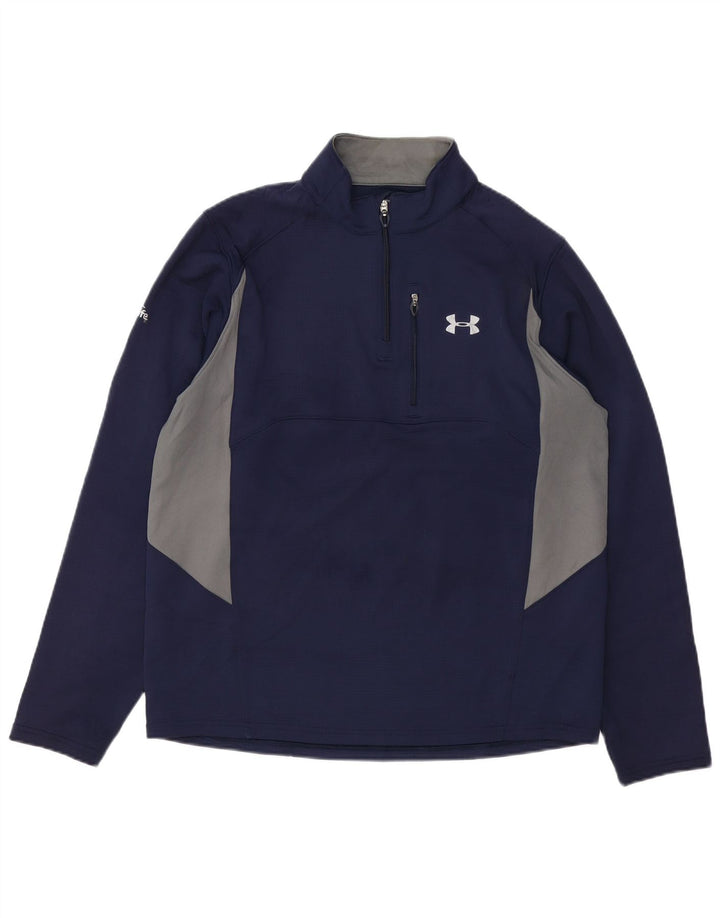 UNDER ARMOUR Haut de Survêtement Allseason Gear Pull Homme Bleu Marine Large