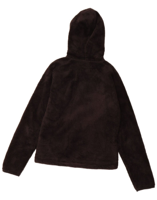 THE NORTH FACE Veste polaire à capuche pour femme UK 10 Small Noir Polyester