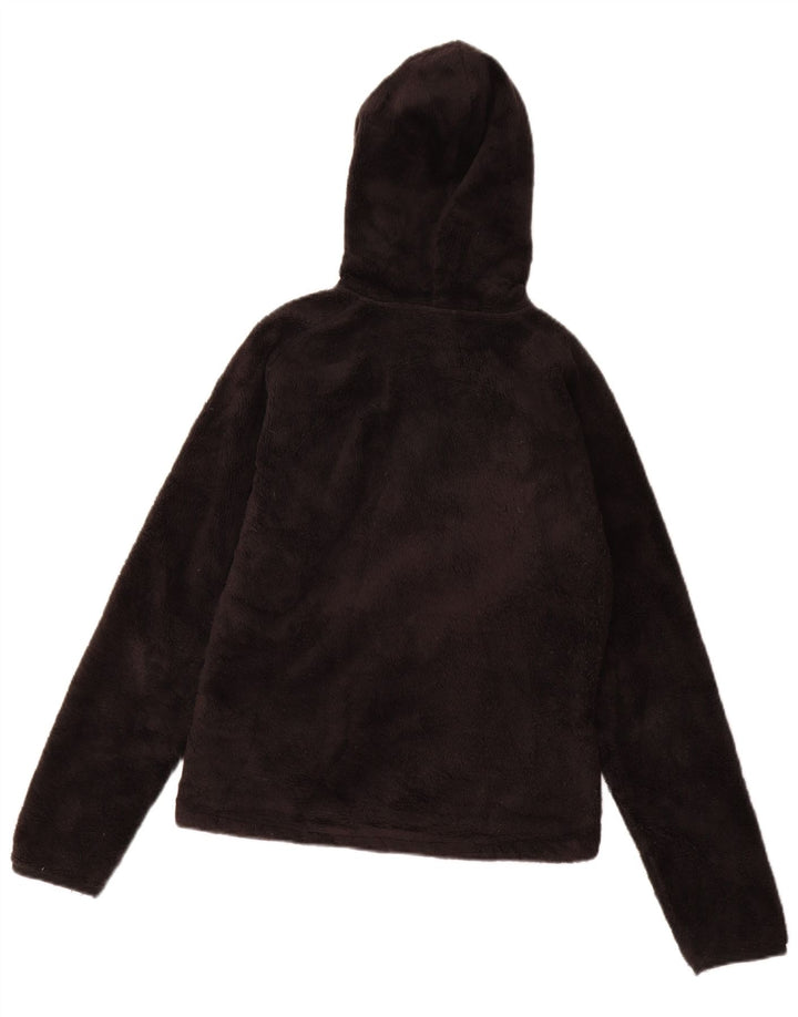 THE NORTH FACE Veste polaire à capuche pour femme UK 10 Small Noir Polyester