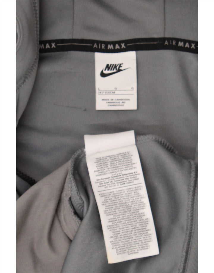 Nike Garçons Graphic Zip Sweat à capuche 12-13 ans Grand Gris Polyester