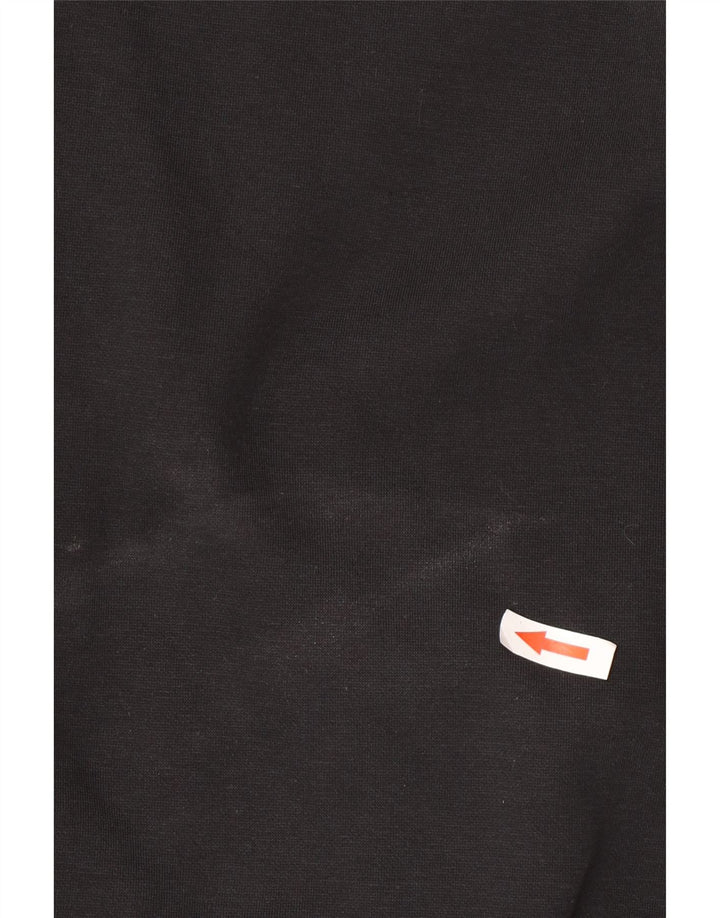 K-Way Pull à capuche zippé pour homme 2XL Noir Polyester