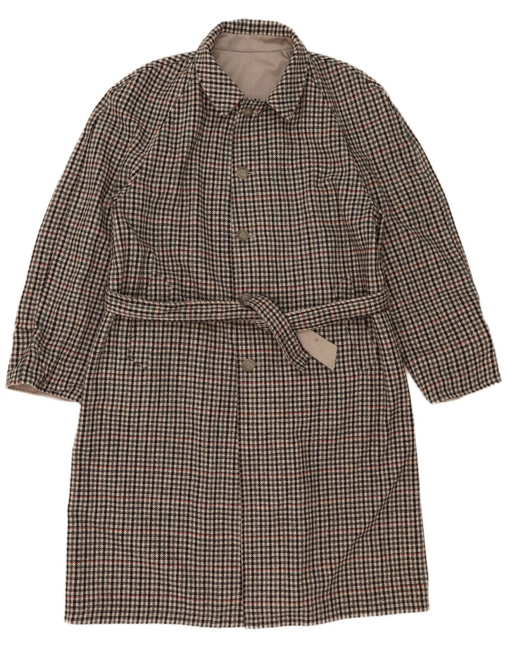 Hamilton Trench réversible pour homme IT 56 3XL Gris à carreaux Polyester