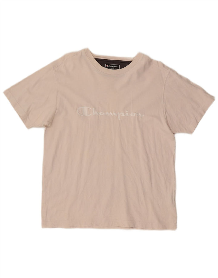 Columbia T-Shirt Graphique à Manches Courtes Regular Fit Homme Blanc cassé