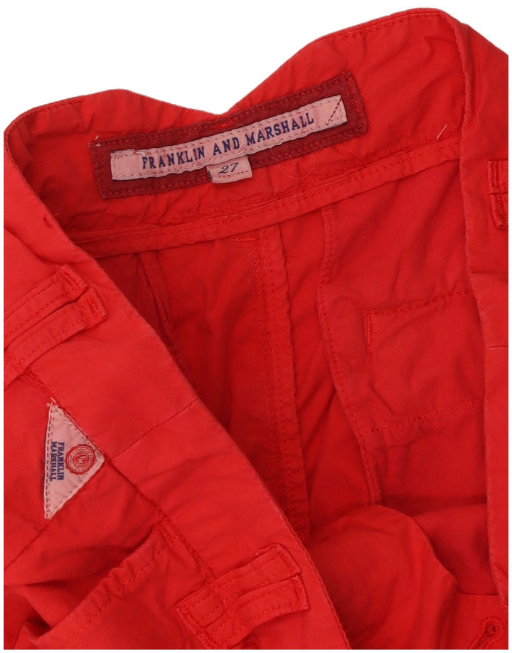 Franklin & Marshall Short décontracté pour femme W27 Petit rouge